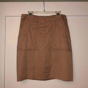 Tan Bebe Skirt